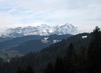  27. März 2010 - ein Blick Richtung Säntis